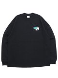 WHIMSY SOCKS GUN L/S TEE BLACK