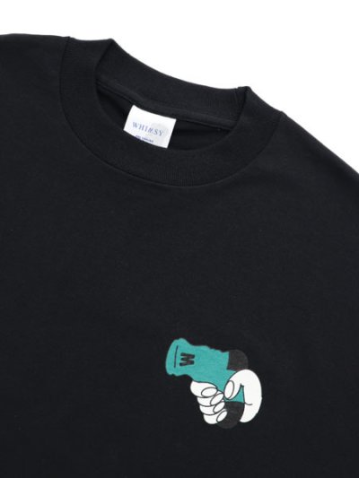 画像3: WHIMSY SOCKS GUN L/S TEE BLACK