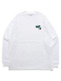 WHIMSY SOCKS GUN L/S TEE WHITE