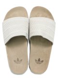 ADIDAS ADILETTE SLIDES-WONDER BEIGE/GUM
