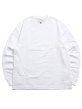 【送料無料】REIGNING CHAMP MIDWEIGHT JERSEY STANDARD L/S-WHITE