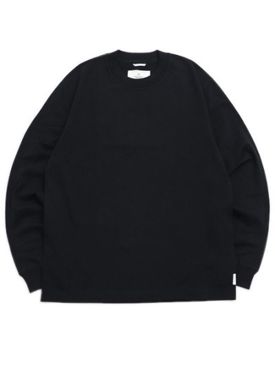 画像1: 【送料無料】REIGNING CHAMP MIDWEIGHT JERSEY STANDARD L/S-BLACK