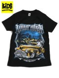 【KIDS】STREET WEAR SUPPLY KIDS FLX THE CAT LOWRIDER YEL CAR TEE