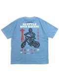 MANASTASH PUMICE TEE BMX BLUE