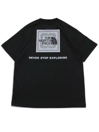 画像1: THE NORTH FACE S/S BANDANA SQUARE LOGO TEE