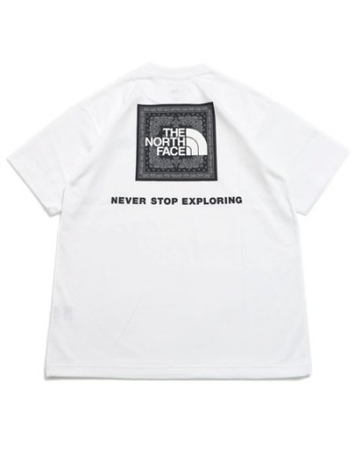 画像1: THE NORTH FACE S/S BANDANA SQUARE LOGO TEE