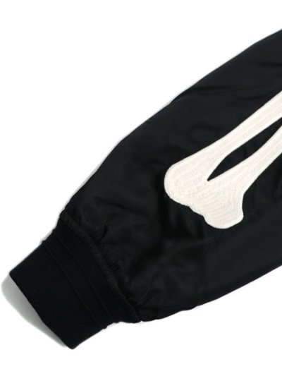画像6: 【送料無料】VANSON NYLON TWILL JACKET BLACK/WHITE