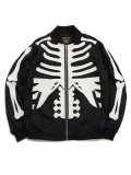 【送料無料】VANSON NYLON TWILL JACKET BLACK/WHITE