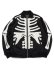 画像1: 【送料無料】VANSON NYLON TWILL JACKET BLACK/WHITE (1)