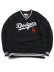 画像1: 【送料無料】MITCHELL & NESS NYLON PULLOVER VINTAGE LOGO DODGERS (1)