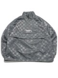 【送料無料】PRO CLUB COMFORT SATIN CHECKERED PULLOVER SILVER