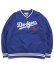 画像1: 【送料無料】MITCHELL & NESS NYLON PULLOVER VINTAGE LOGO DODGERS (1)