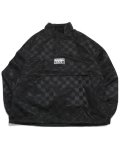 【送料無料】PRO CLUB COMFORT SATIN CHECKERED PULLOVER BLACK