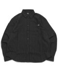 DICKIES NEW HICKORY L/S SHIRT BLACK