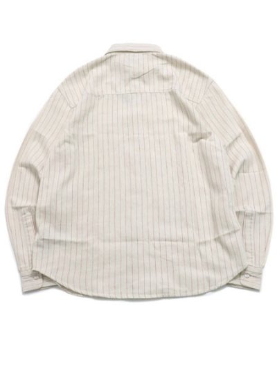 画像2: DICKIES NEW HICKORY L/S SHIRT EGRET
