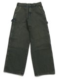 【送料無料】DICKIES LOOSE DENIM PAINTER GREEN TONE FADE