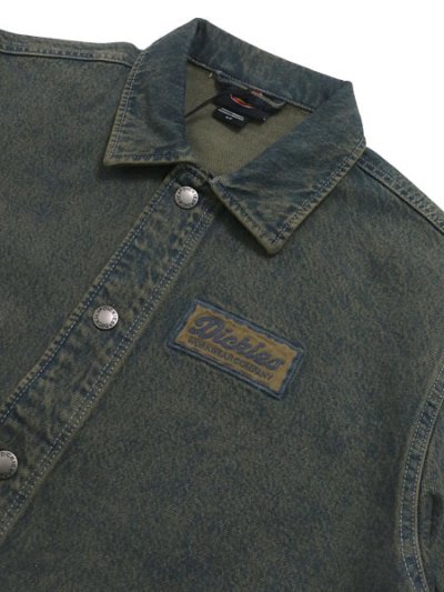 画像3: 【送料無料】DICKIES LEWISTOWN JACKET GREEN TONE FADE
