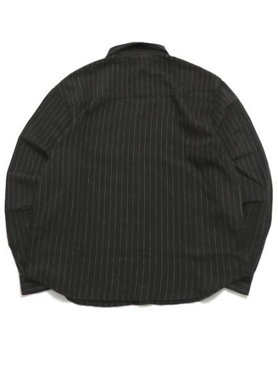 画像2: DICKIES NEW HICKORY L/S SHIRT BLACK