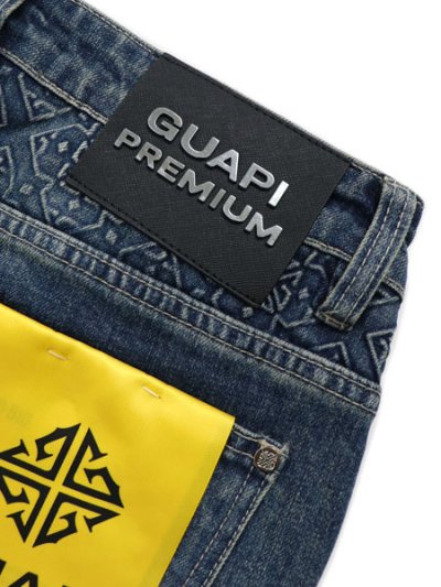 画像6: 【送料無料】GUAPI ROYAL BLUE BASICS REGULAR DENIM