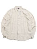 DICKIES NEW HICKORY L/S SHIRT EGRET