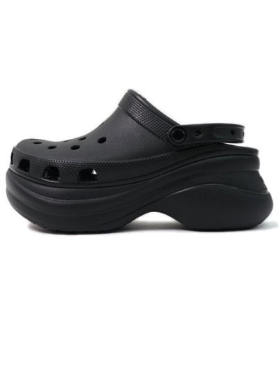 画像1: 【送料無料】crocs WMNS CLASSIC BAE CLOG BLACK
