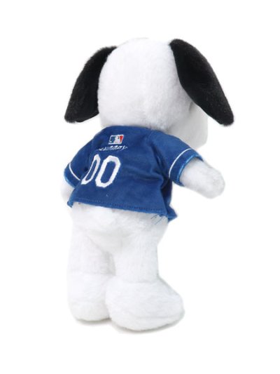 画像2: FOCO SNOOPY PEANUTS DODGERS TEAM JERSEY PLUSH