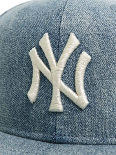 画像6: NEW ERA 59FIFTY DAMAGED DENIM YANKEES WASH DENIM