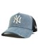 画像1: NEW ERA 9FORTY A-FRAME TRUCKER DAMAGED DNM NYY (1)