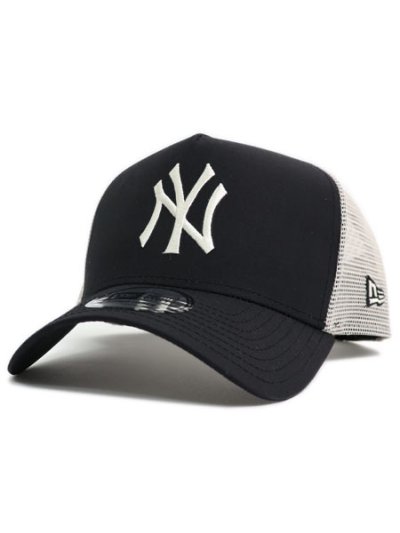画像1: NEW ERA 9FORTY A-FRAME TRUCKER TYPEWRITER NYY