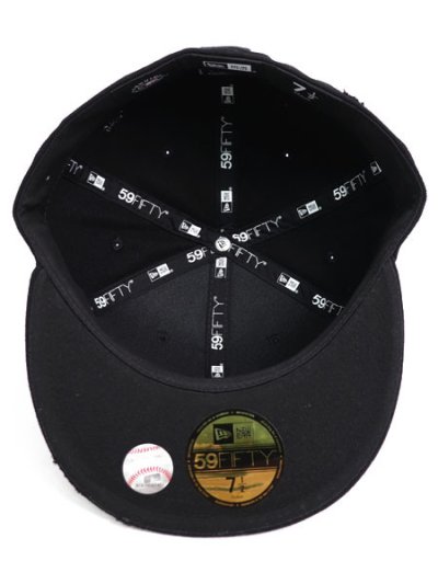 画像5: NEW ERA 59FIFTY DAMAGED DENIM DODGERS BLK DENIM