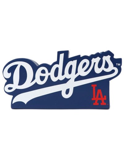 画像1: 【送料無料】WORDMARK STATUE LA DODGERS