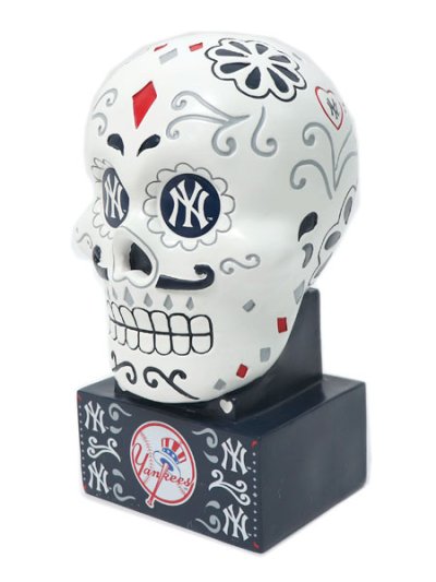 画像2: 【送料無料】SUGAR SKULL STATUE NY YANKEES