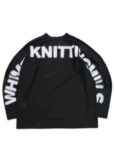 画像2: 【送料無料】WHIMSY SOCKS MESH HOCKEY TOP BLACK