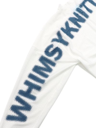 画像5: 【送料無料】WHIMSY SOCKS MESH HOCKEY TOP WHITE
