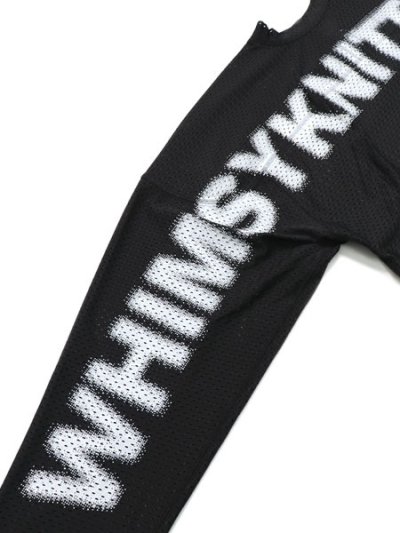 画像5: 【送料無料】WHIMSY SOCKS MESH HOCKEY TOP BLACK