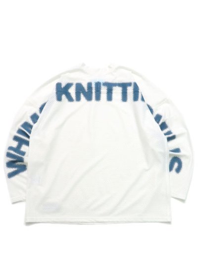 画像2: 【送料無料】WHIMSY SOCKS MESH HOCKEY TOP WHITE