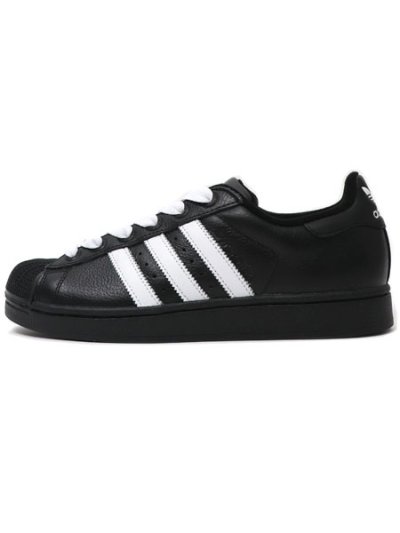 画像1: 【送料無料】ADIDAS SUPERSTAR II CORE BLACK/CLOUD WHITE