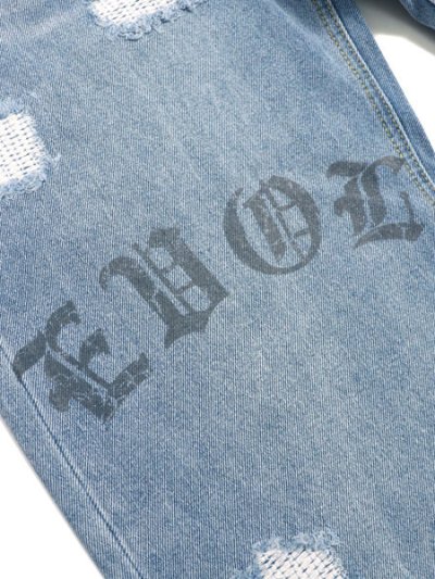 画像7: 【送料無料】EVOL BY FUTURE EVOL BLUE DENIM PANT
