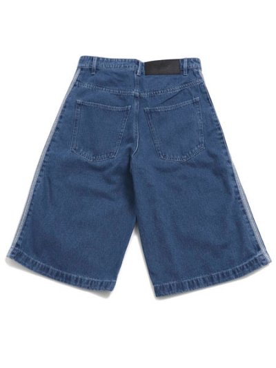 画像2: 【送料無料】ADIDAS DENIM FIREBIRD SHORTS-MIDIUM BLUE DENIM