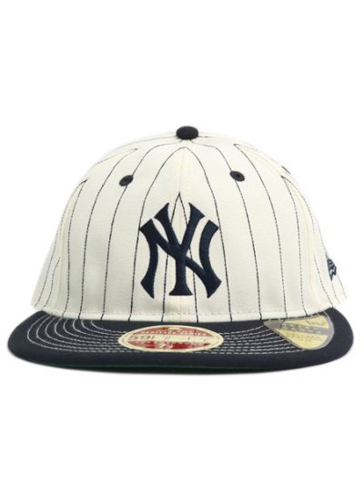 画像2: NEW ERA RC 59FIFTY HERITAGE YANKEES CRM/NVY STR