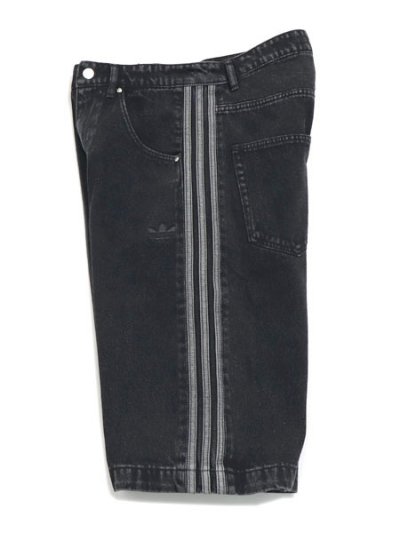 画像3: 【送料無料】ADIDAS DENIM FIREBIRD SHORTS-TRUE BLACK DENIM