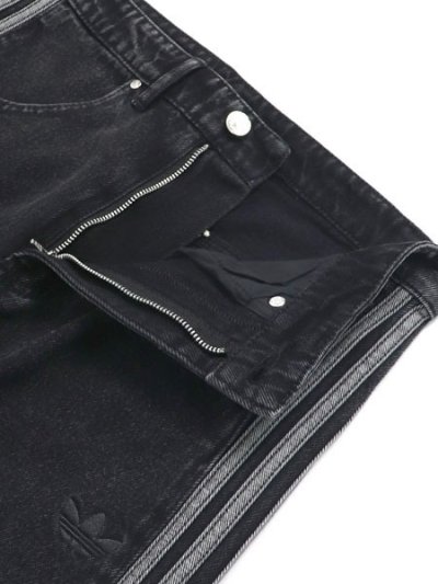 画像5: 【送料無料】ADIDAS DENIM FIREBIRD SHORTS-TRUE BLACK DENIM