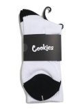 COOKIES CLOTHING ORIGINAL MINT COOKIES SOCKS WHITE/BLACK