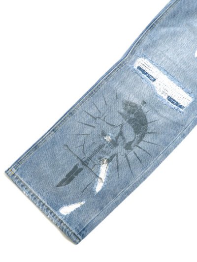 画像8: 【送料無料】EVOL BY FUTURE EVOL BLUE DENIM PANT