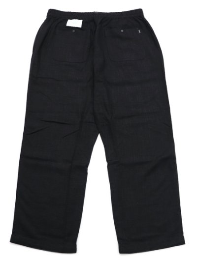 画像2: 【送料無料】WHIMSY SOCKS LINEN BEACH PANT BLACK