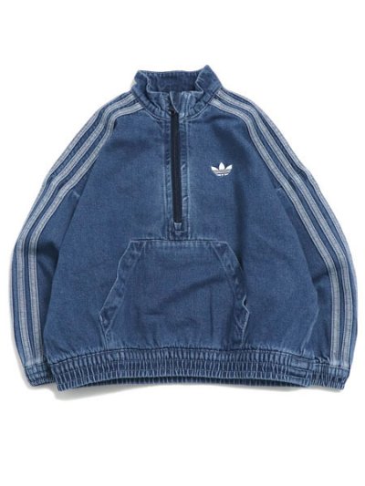 画像2: 【送料無料】【KIDS】ADIDAS KIDS DENIM SET-MIDIUM BLUE DENIM