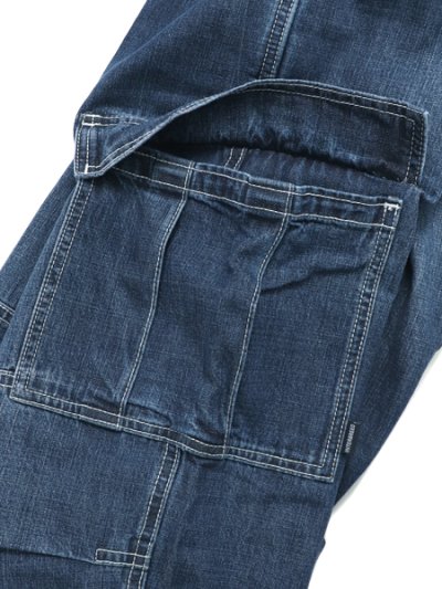 画像6: 【送料無料】INTERBREED ENGINEER DENIM CARGO PANTS INDIGO