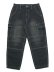 画像1: 【送料無料】INTERBREED ENGINEER DENIM CARGO PANTS BLACK (1)