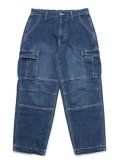 【送料無料】INTERBREED ENGINEER DENIM CARGO PANTS INDIGO