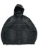 画像1: 【送料無料】INTERBREED MASH UP DENIM HOODIE BLACK (1)